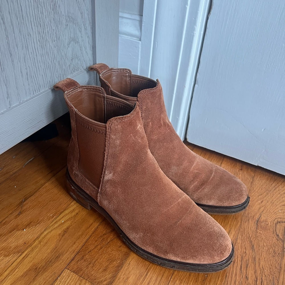 Clarks Brown Ankle Boots